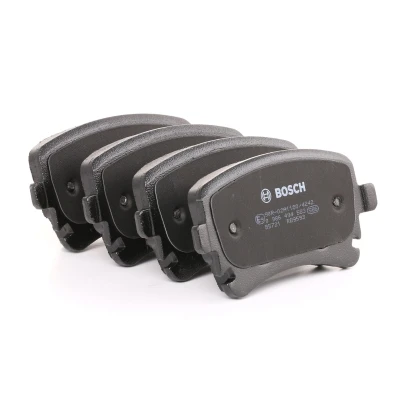 Image of 7921D101, BP1018, E190R02A02190045 Brake pad set BOSCH 0 986 494 583 VOLKSWAGEN: Transporter 6, Multivan 5 (7HM