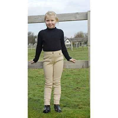 Image of Rhinegold Childrens Jodhpurs 30 Beige