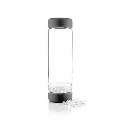 Image of Inu! by VitaJuwel The Original DIY Crystal Water Bottle Lava Grey
