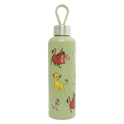Image of Disney Lion King 500ml Stainless Steel Water Bottle Kids Official Gifts By Polar Gear Back To School Supplies Double Wall Insulated with Simba