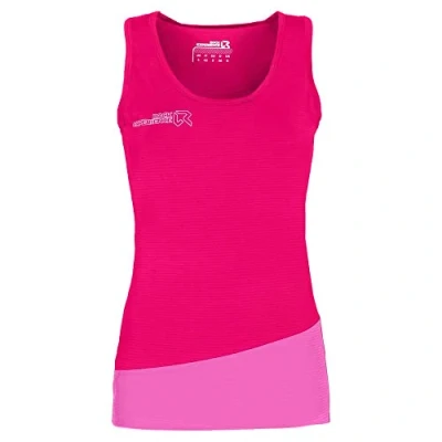 Image of Rock Experience Merlin Woman Tank Vest, 2000 Cherries Jubilee+0834 Super Pink, XL