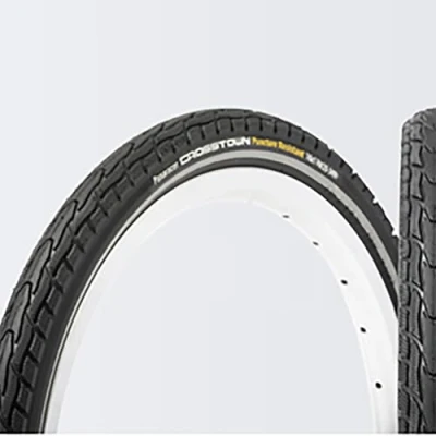 Image of Panaracer Cross Town Reflect Foldaway Urban Tyre: Black 700x42c