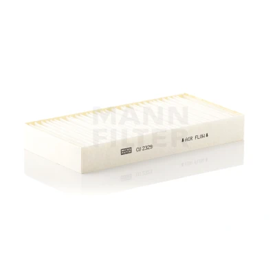 Image of 00K05058040AB, 05058040AA Pollen Filter MANN CU 2329 Particulate 228mm 115mm 30mm
