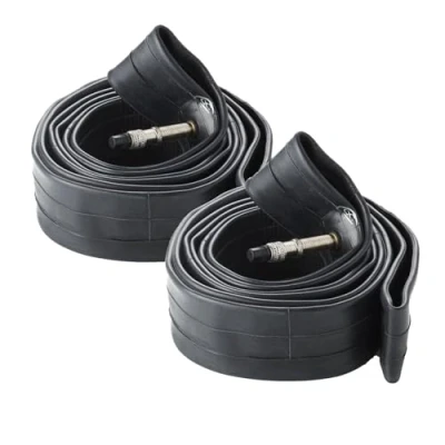 Image of Fischer Bicycle Inner Tube X2 Medium in 26 Inches ETRTO Standard 40/62 559 Dunlop Valve Pack of 2