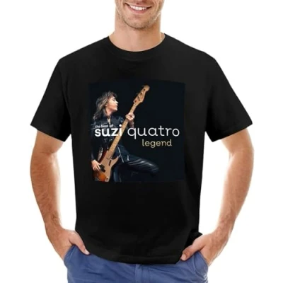 Image of RedAeL Suzi Quatro Legend T Shirt Mens Black XXL