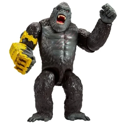 Image of Godzilla x Kong: The New Empire, 11 Inch Giant Kong Action Figure Toy, Iconic Collectable Movie Character, Limited Edition Packaging Inspired by Hollow Earth Landscape, Suitable for Ages 4 Years+