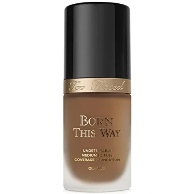 Image of Too Faced Born This Way Foundation New! Hazelnut Deep w/Neutral Undertones