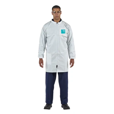Image of Ansell 2000 Standard Lab Coat Bound Model 209 Size M Protective Suits