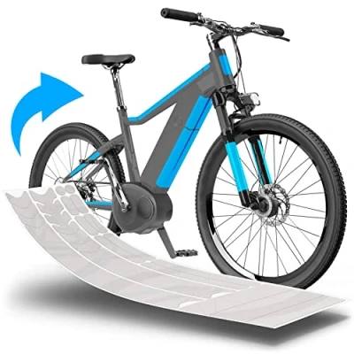 Image of E Bike Paint Protection Film for Ebike, Electric Bike, MTB etc. 20 piece Frame Set Against Stone Chipping Transparent glossy &amp; self adhesive