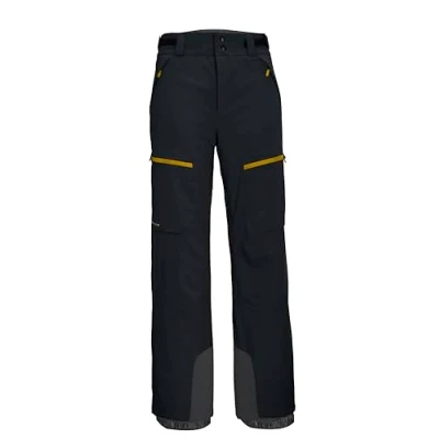 Image of Killtec Ksw 51 Mn Ski Pnts Men&#039;s Trousers with Edge Protection and Snow Guard Black Blue