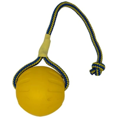 Image of Starmark Swing N Fling Durafoam fetch ball Dog Toy, Large