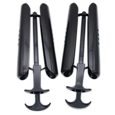 Image of POFET 1 Pair Automatic Black Boot Shapers Stand Holder Shoe Tree Stretcher long