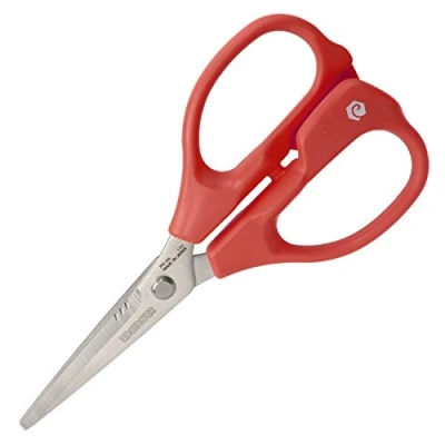 Image of Versatile High Performance Scissors (Kevlar capable), multi function, made in Japan. Engineer ph 56 (red)