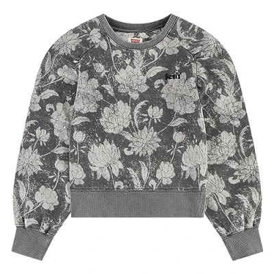Image of Levi&#039;s Kids Lvg discharge meet and greet Girls Motif Floral Occultant 12 years