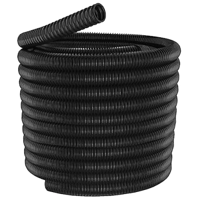 Image of SPARES2GO Universal Hose Pipe for Charnwood Flexible Wood Dust &amp; Chip Extractor Fox Sip (51mm, 20M)