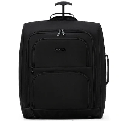 Image of Flight Knight Carry On Cabin Suitcase easyJet (Overhead) Approved Large 2 Wheels Lightweight Bag Ideal for Airline Travel 56x45x25cm