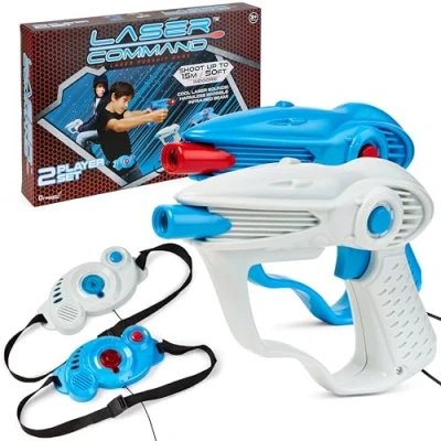 Image of Relsy Laser Tag Set 2 Player Kids Toys Safe Infrared Game For x Toy Guns &amp; Target Vests Boys Girls Command
