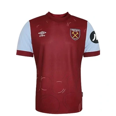 Image of Umbro West Ham Home Jersey SS Jnr