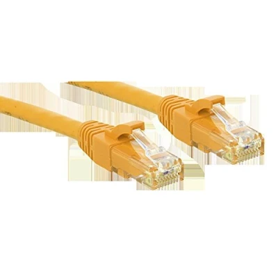 Image of LINDY 15m Cat.6 U/UTP Network Cable, Yellow