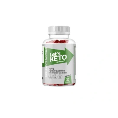 Image of Lets Keto Gummies Ketone Advanced Weight Loss Fat Burner 30 1 Bottle, ACV+Gummies