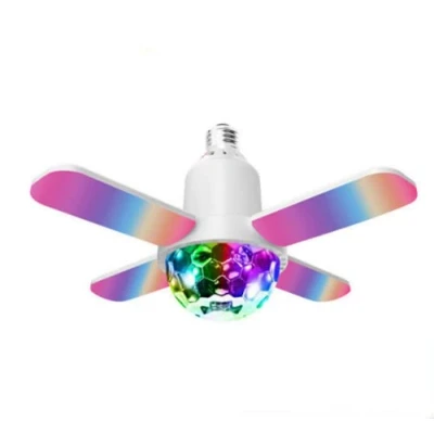 Image of Smart LED Ceiling Light Fan Lamp Bluetooth APP + Remote Music Speaker RGB Dimmable (C)