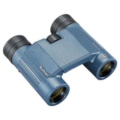 Image of Bushnell H2O 2 12x25 Dark Blue Roof Fully Multicoated Waterproof/Fogproof Twist Up Eyecups Watersport 132105R