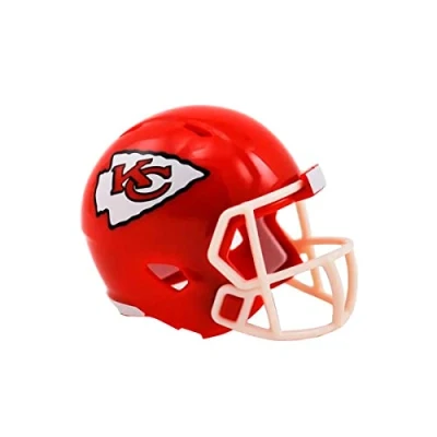 Image of Kansas City Chiefs NFL Riddell Speed Pocket PRO Micro/Pocket Size/Mini Football Helmet