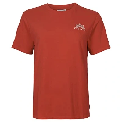 Image of O&#039;NEILL Tees Shortsleeve Beach T Shirt (Pack of 4) for Women, 13016 Sunrise Red, L/XL