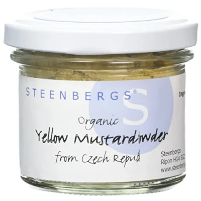 Image of Steenbergs Organic Yellow Mustard Powder Standard Jar 48g