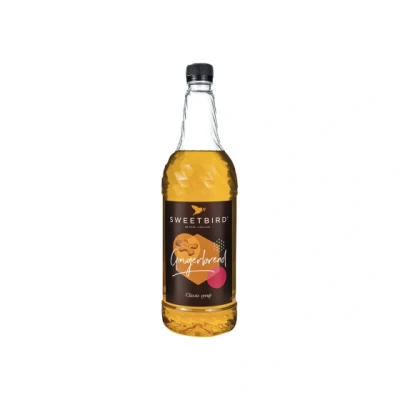 Image of Sweetbird Gingerbread Coffee Syrup 1litre (Plastic)