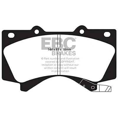 Image of EBC Brakes DP41815R Yellow stuff Brake Pads