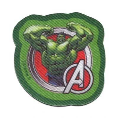 Image of Marvel © Avengers Hulk Comic 1 Iron on Patches Adhesive Emblem Stickers Appliques, Size: 2,41 x 2,37 inch