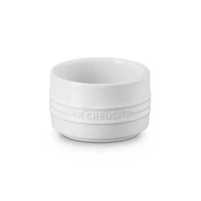 Image of Le Creuset White Stoneware Stackable Ramekin