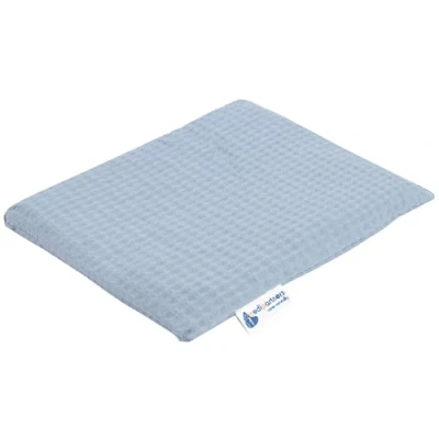 Image of Medi Partners Cherry Stone Cushion Large Heat Pillow 500 g Rectangle 20x25 cm Natural 100% Cotton + Cold Therapy Massage (Navy)