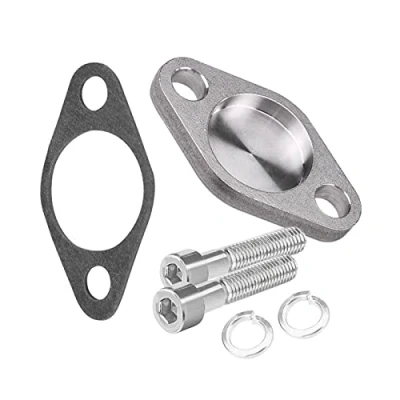 Image of Egr Valve Plate, Blanking Plate Gasket, Block Plates Kit with Gasket for Baoma E53 E38 E39 E46 X5