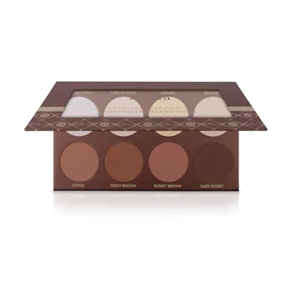 Image of Professional Contour Palette 8 Colours (Powder) in One Kit with shades to Contour, Highlight and Set your Make Up Vegan/Cruelty Free Cosmetics by Luvia