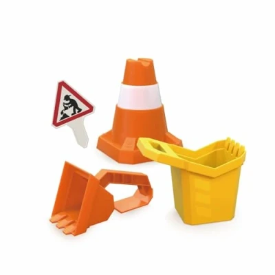 Image of Hape E4097 Construction Site Sand Toy Set