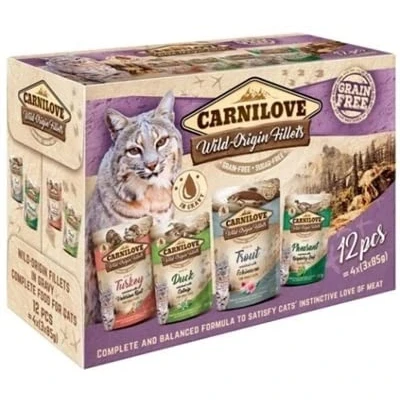 Image of Carnilove Cat Multi Pack Pouch 12x85g