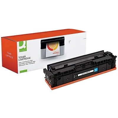 Image of Q Connect HP 207A Compatible Laserjet Toner Cartridge Cyan W2211A