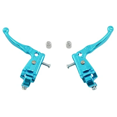 Image of Dia Compe MX121 / Tech 3 Brake Lever Set for Old School BMX, Blue, DP2518