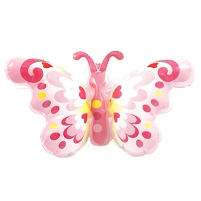 Image of NEW PINK INFLATABLE BUTTERFLY TOY ON WRIST BAND BRACELET HB by Henbrandt