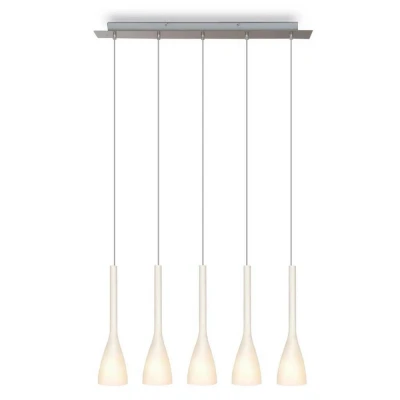 Image of Vase Straight Bar Pendant Ceiling Light Stainless Steel