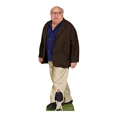 Image of STAR CUTOUTS CS754 Danny DeVito Cardboard Cutout l Gift Part Decoration Amazing Quality Photo image148cm Tall, Solid, Multicolor, Lifesize