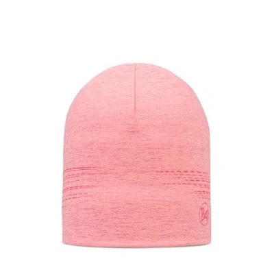 Image of BUFF® DryFlx® Beanie Hat Man Woman Adult, Quick Drying, Stretch, Reflective, Shiny, Night, Visibility, Running, Moisture Wicking, One Size, Pink