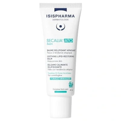 Image of ISISPHARMA SECALIA ATO balm 40 ml Body Lotion for Dry skin with an atopic tendency Reduces the frequency and intensity of itching lipid replenishing fluid Made in France