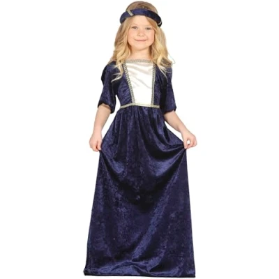 Image of Guirca Costume Medieval Lady, Size 7 9 Years (85598.0)