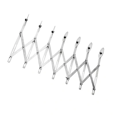 Image of Kavolet Stainless Steel Pizza Cutter, 7 Wheel Multi function Pastry Cake Baking Cutter