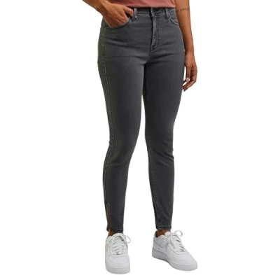 Image of Lee Women&#039;s Scarlett high Zip Jeans, Gray, 29W x 29L