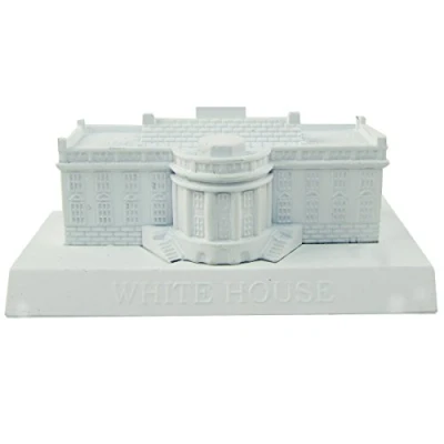 Image of Treasure Gurus US White House Souvenir Metal Building Replica Die Cast Novelty Pencil Sharpener