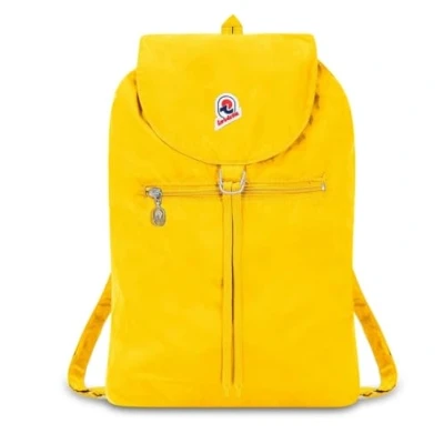 Image of Invicta Minisac Glossy Backpack (Yellow Sheen)